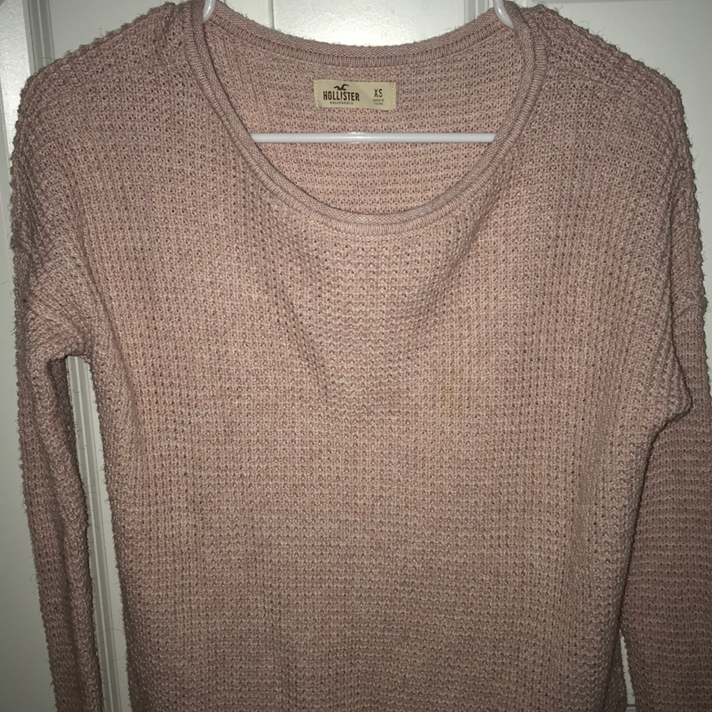 Light Pink Hollister sweater